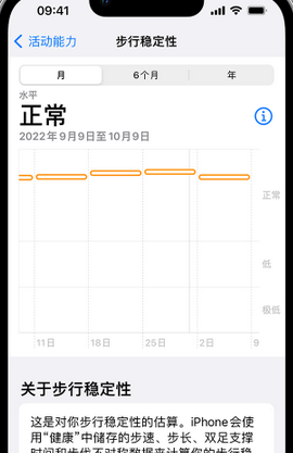 湖州iPhone手机维修如何在iPhone开启'步行稳定性通知'