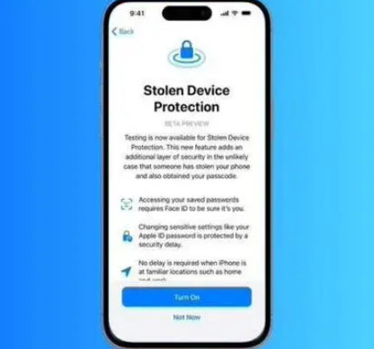 湖州苹果授权维修店分享被盗设备保护功能开启方法 