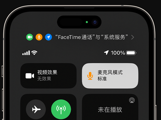 湖州苹果授权维修网点分享iPhone在通话时让你的声音更清晰 