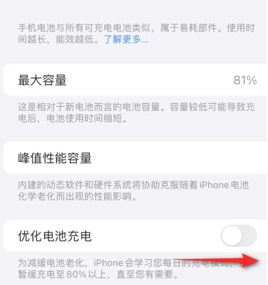 湖州苹果15维修分享iPhone15充电到80%就充不进电了怎么办 