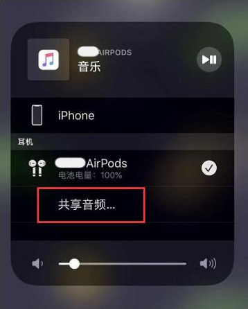 湖州苹果14音频维修点分享iPhone14音频共享设置方法 