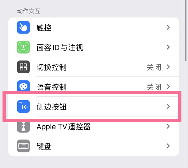 湖州苹果14维修店分享iPhone14 Plus侧键双击下载功能关闭方法 