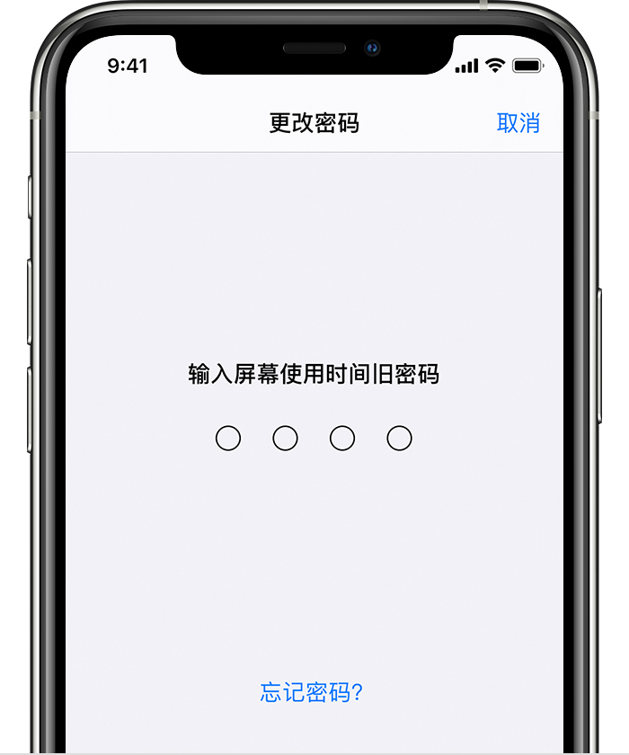 湖州苹果手机维修分享iOS 14 忘记屏幕使用时间密码怎么办 